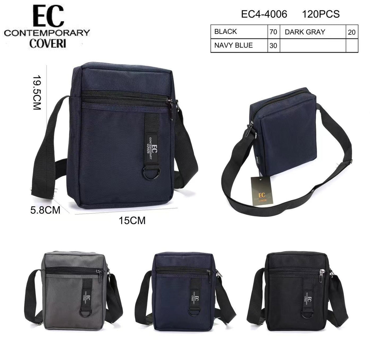 Borsa a tracolla EC44006