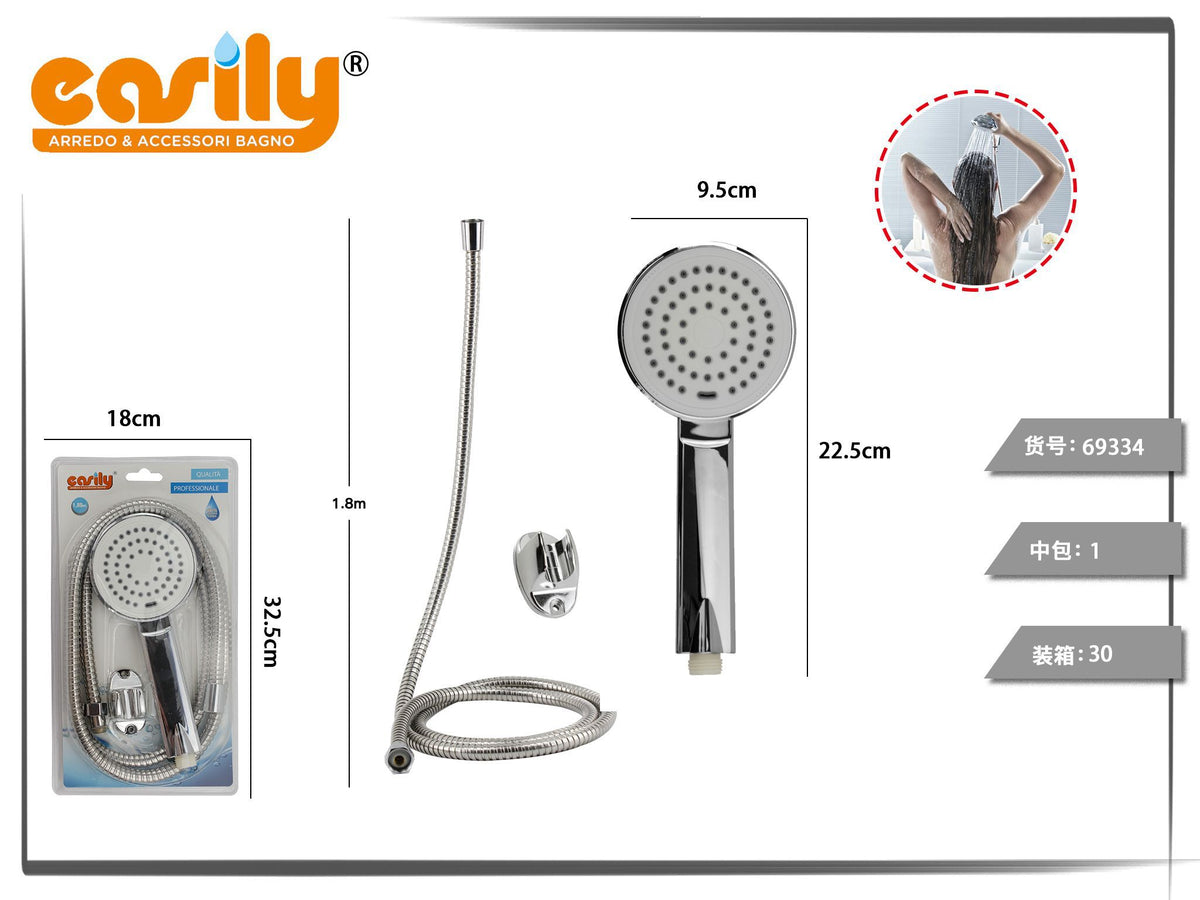 Kit doccetta con piastra chiara e impugnatura larga