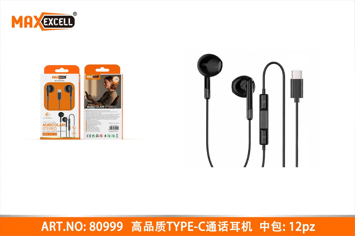 Auricolare Stereo TYPE-C