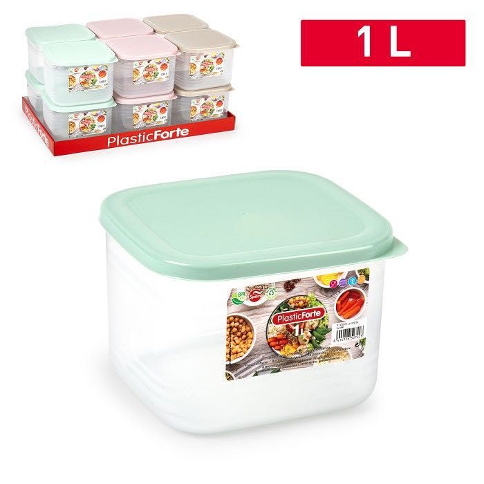 CONTENITORE VENETO QUADRATO 1L 11.5X12.7X9.7CM