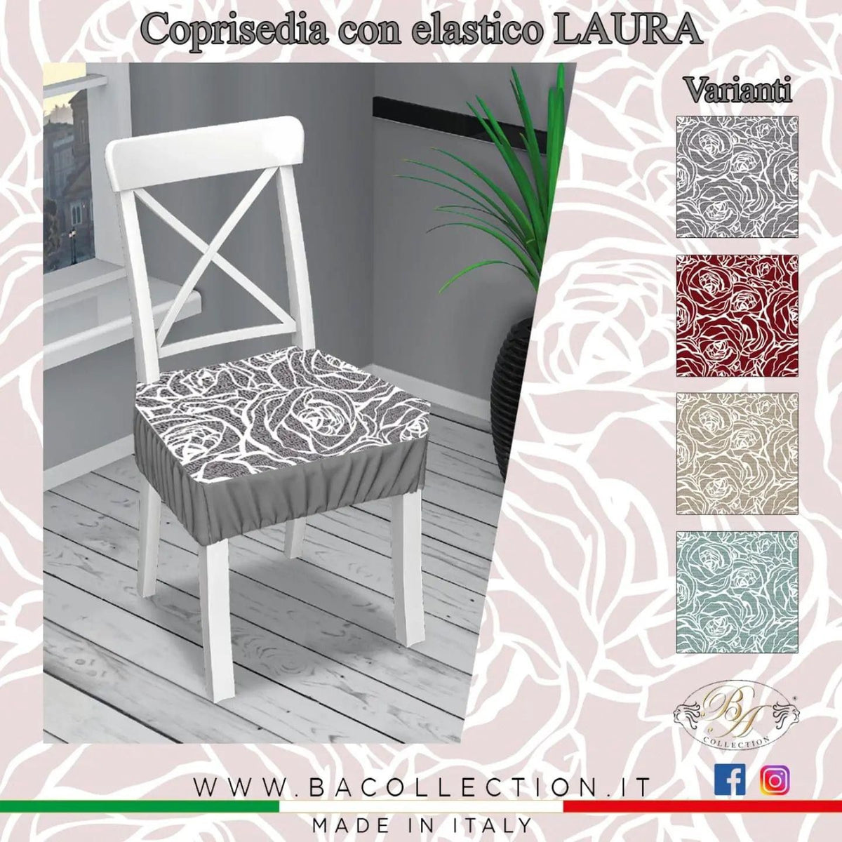 Coprisedia con Elastico 2PZ