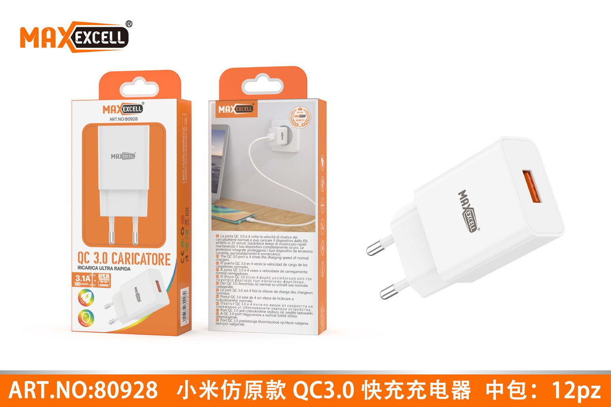 QC 3.0 Caricatore Ricarica Ultra Rapida