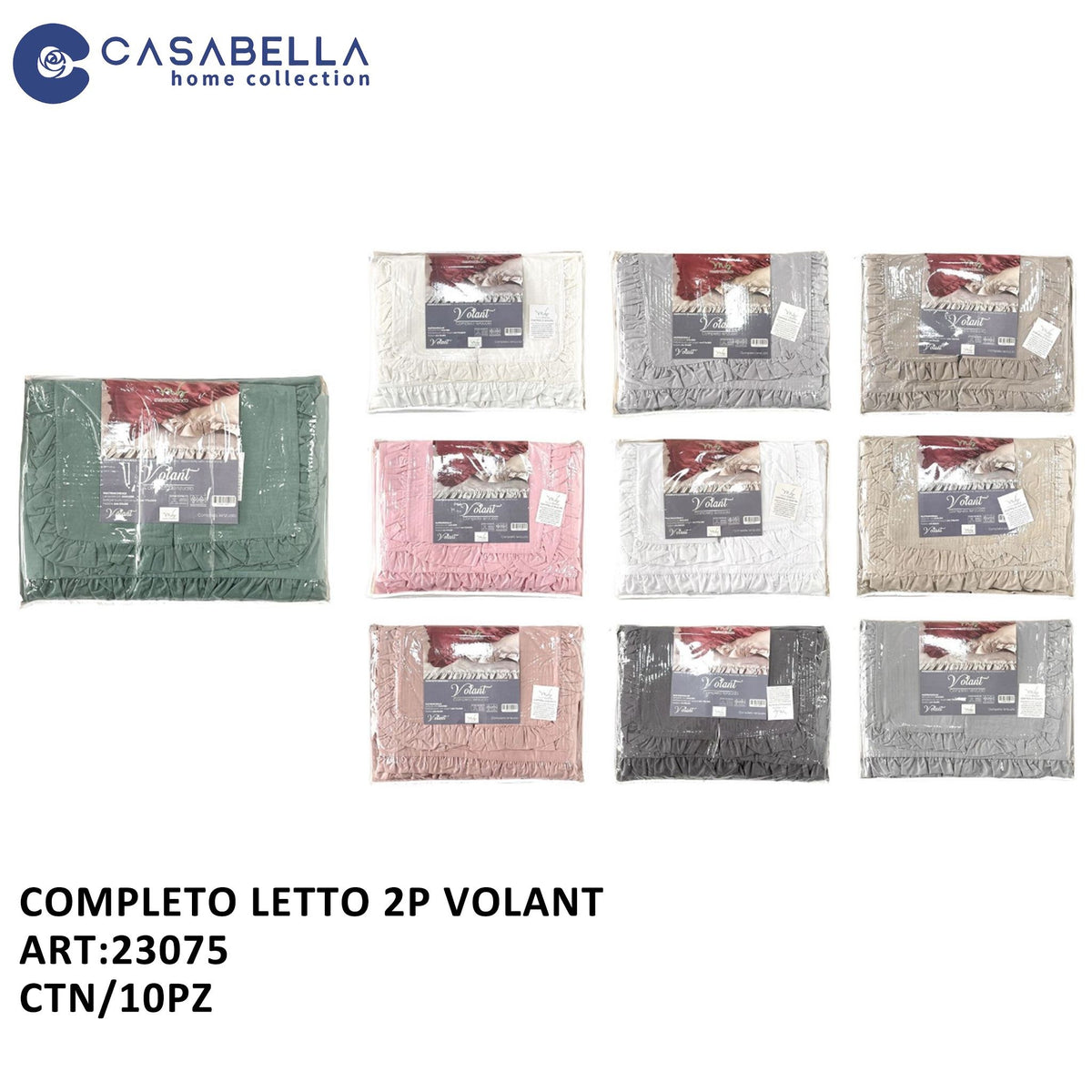 Lenzuola 2P con Vola (policotone)