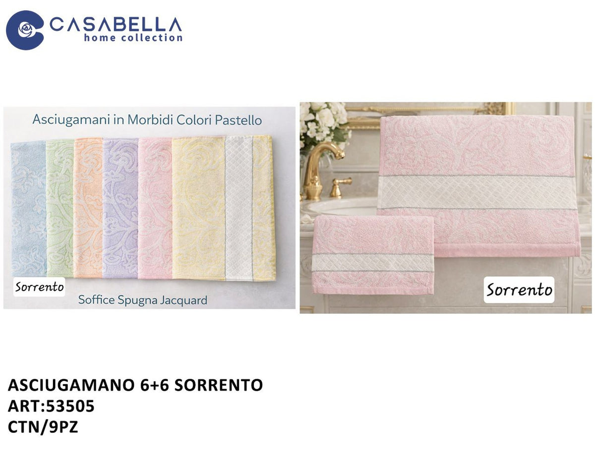 Asciugamano 6+6 Sorrento
