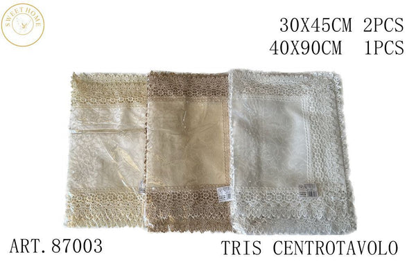 TRIS CENTROTAVOLO ART.87003