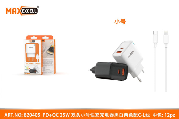 Caricatore Pdqc 25W con Cavo C-L