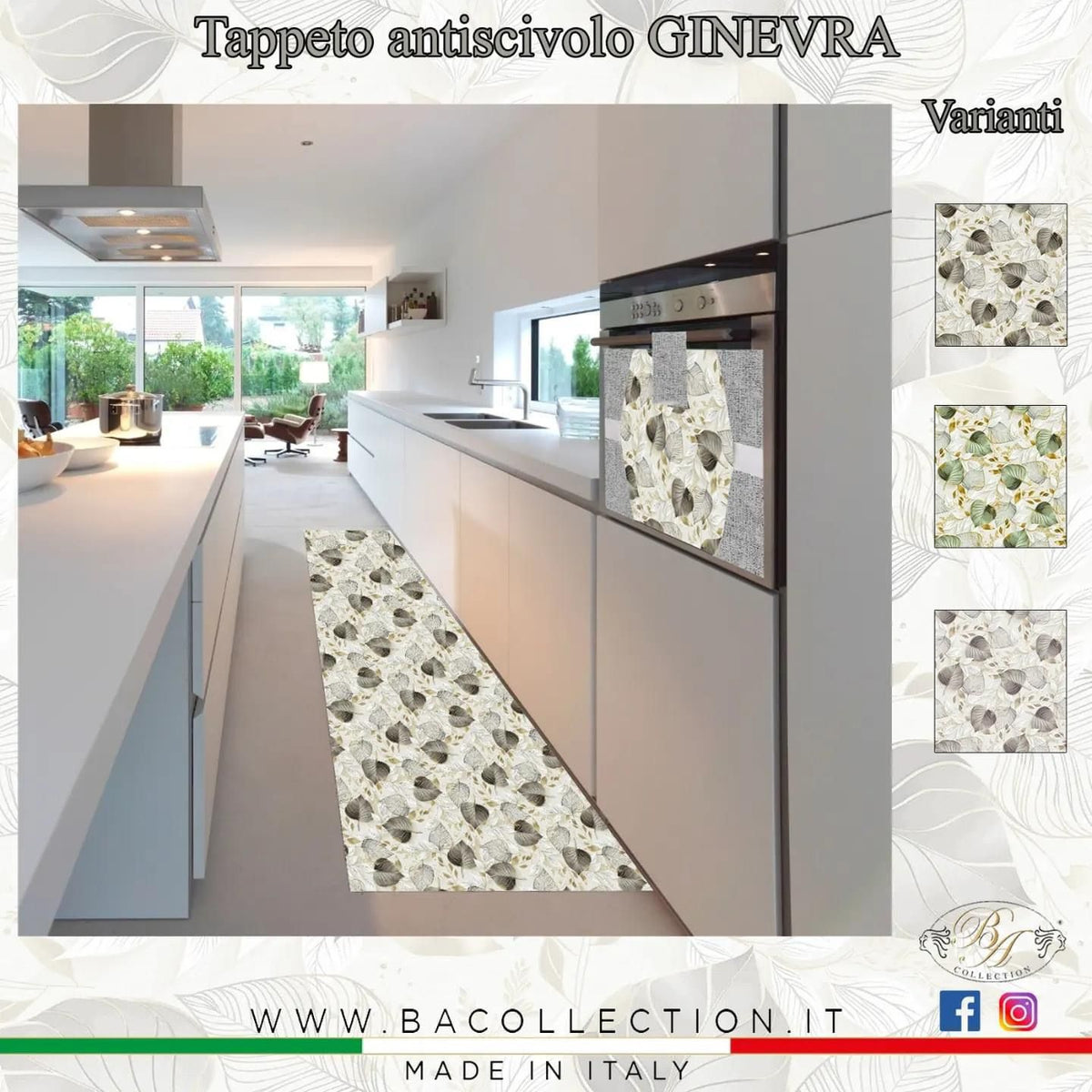 Tappeto Antiscivolo da Cucina