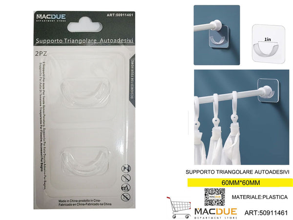 SUPPORTO TRIANGOLARE AUTOADESIVI