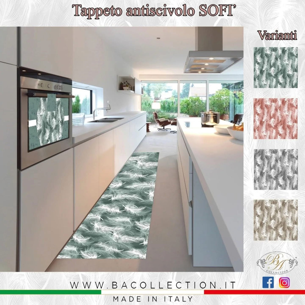 Tappeto Antiscivolo da Cucina