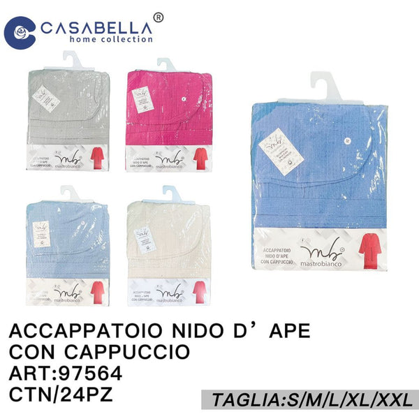 Accappatoio in Nodo D'ape