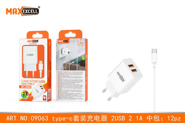2.1A Caricatore 2 USB