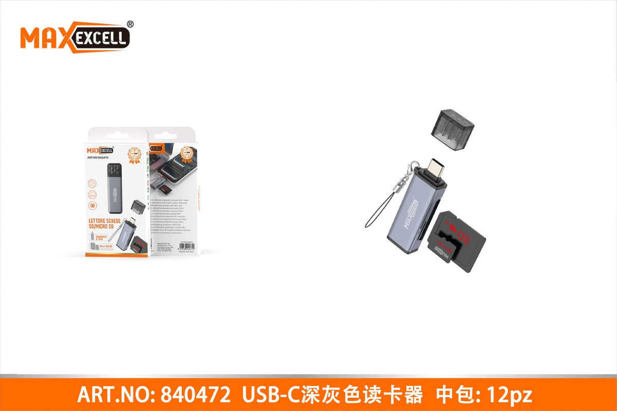 Lettore Schede SD/MICRO SD USB-C