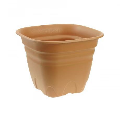 TONTARELLI VASO QUADRATO 40CM 39.6X39.6*30.2CM TERRACOTTA