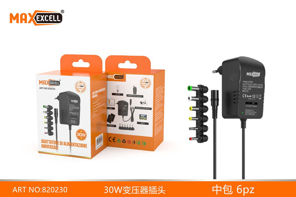 30W 3V-12V Adattatore Universale