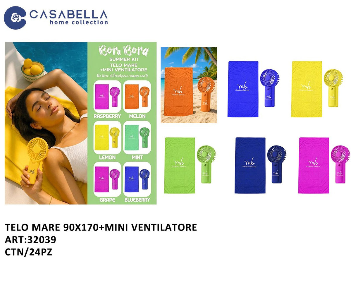 Telo Mare/mini Ventilatore