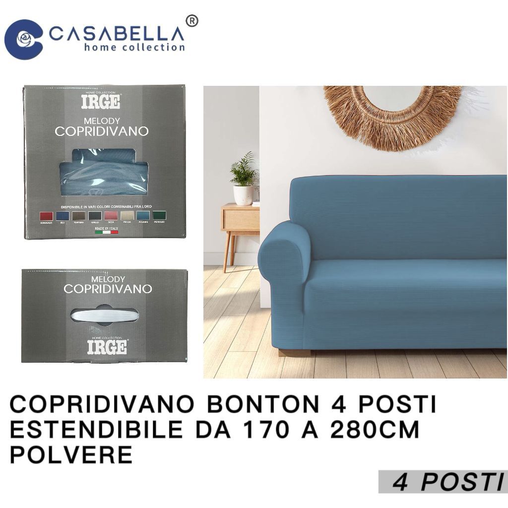 Copridivano Melody 4P Polvede