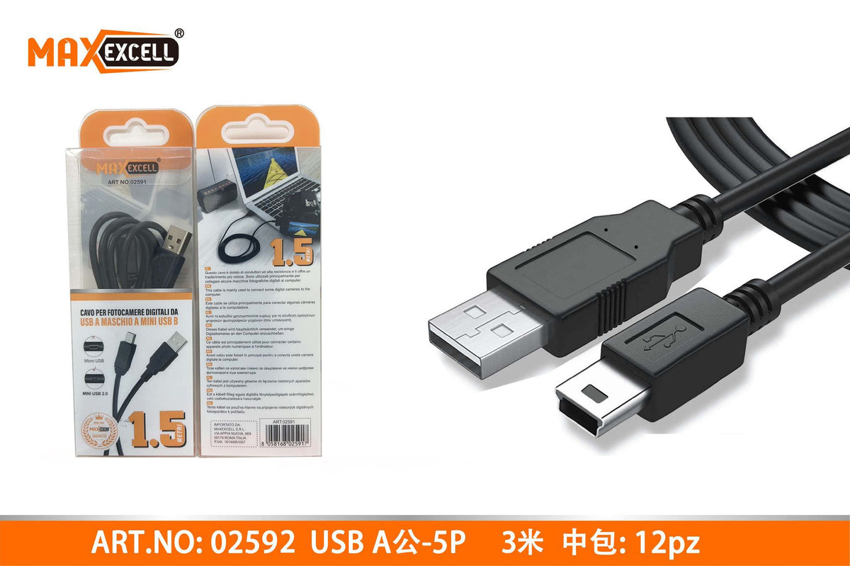 Cavo USB a 5 Pin 3M