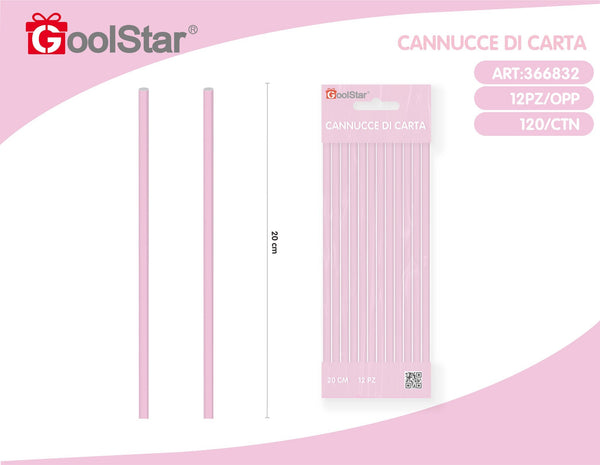 Cannucce in carta per feste