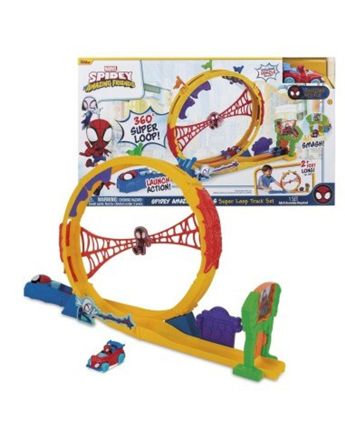 Personaggio o figura giocattolo – SPIDEY SUPERLOOP TRACK SNF0295