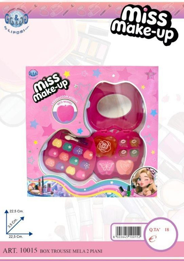 Prodotto per il trucco – BOX TROUSSE MELA 2 PIANI LIP10015