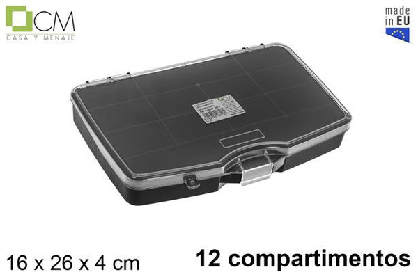 C.M CASSETTA PORTAUTENSILI PLASTICA C/12SCOMPARTI