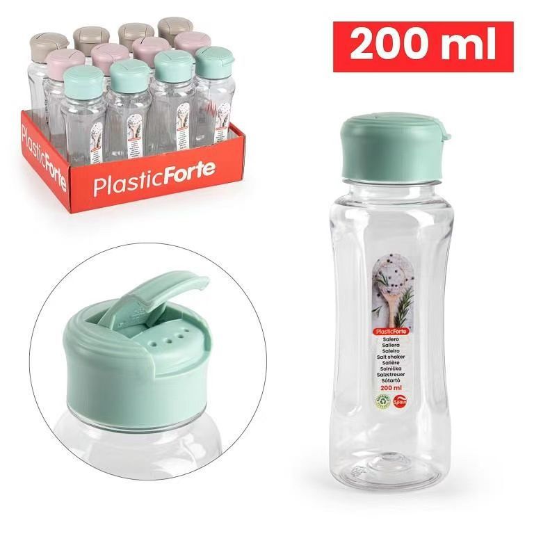 SALIERA PEPIERA 200ML PLASTICA 5.5X5.5X16CM