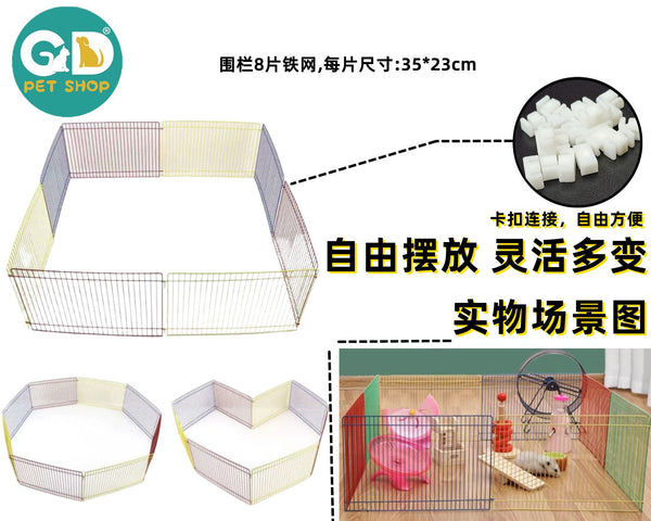 Gabbie e recinti – Recinto Per Criceti 35*23cm 8pz