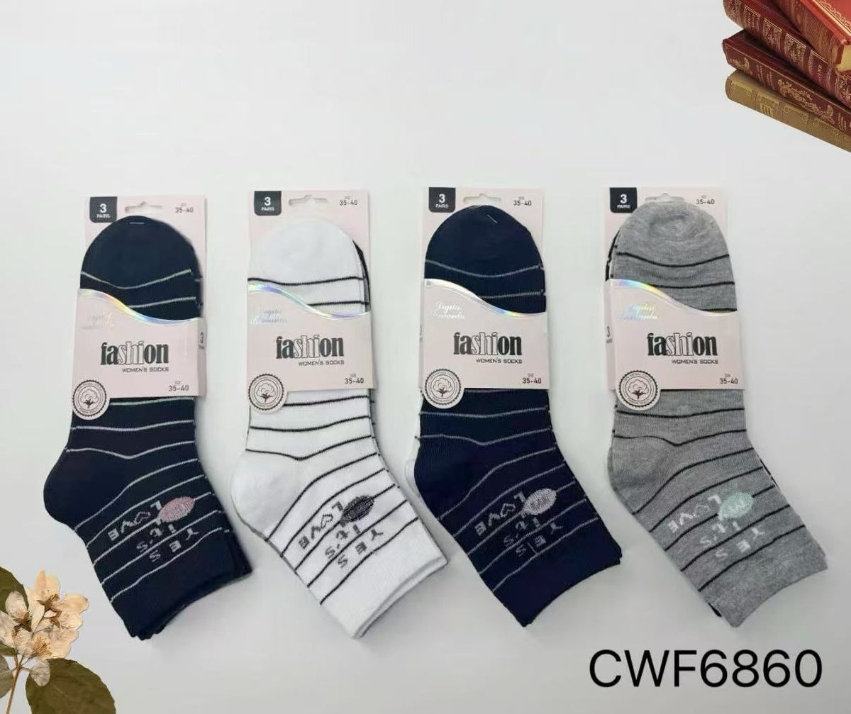 Calzini donna CWF6860 - confezione da 12 paia