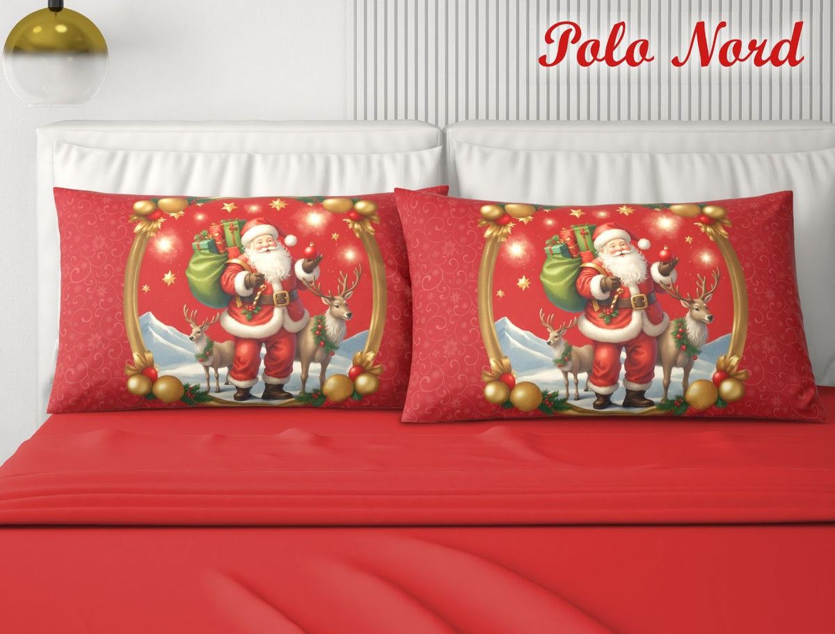 Completo Letto Irge Natalizia 3D Polo Nod