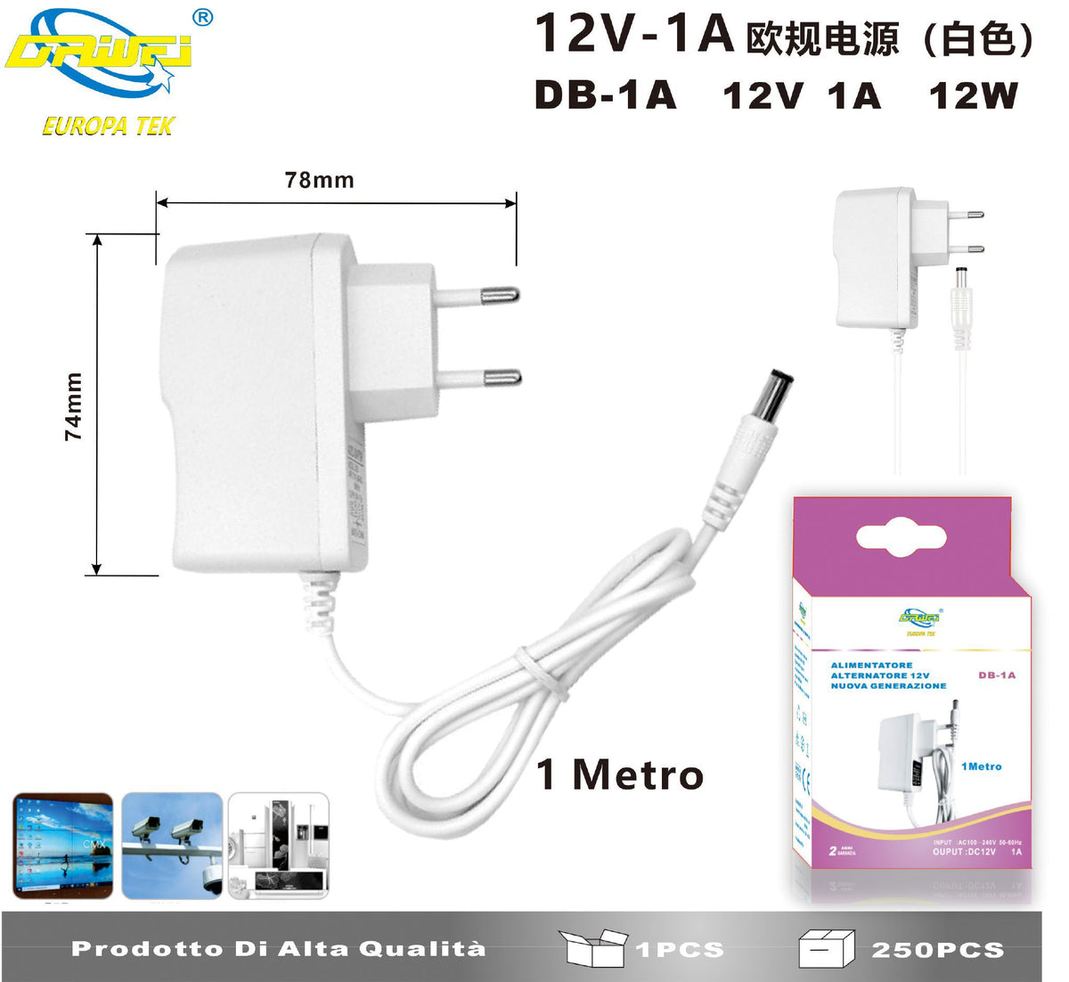 Alimentatore per illuminazione — 12 V