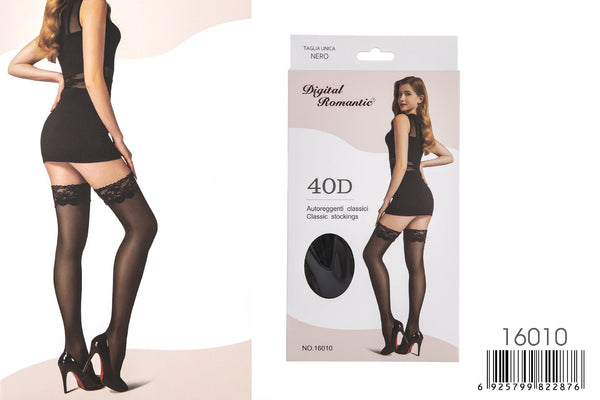 Calze lunghe donna 40 DEN RC-16010