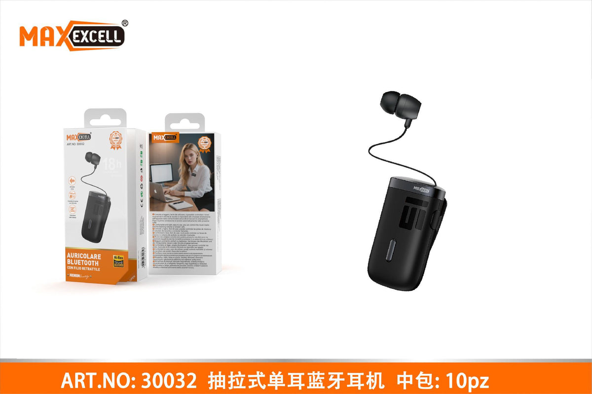 Auricolare BLUETOOTH Retrattile