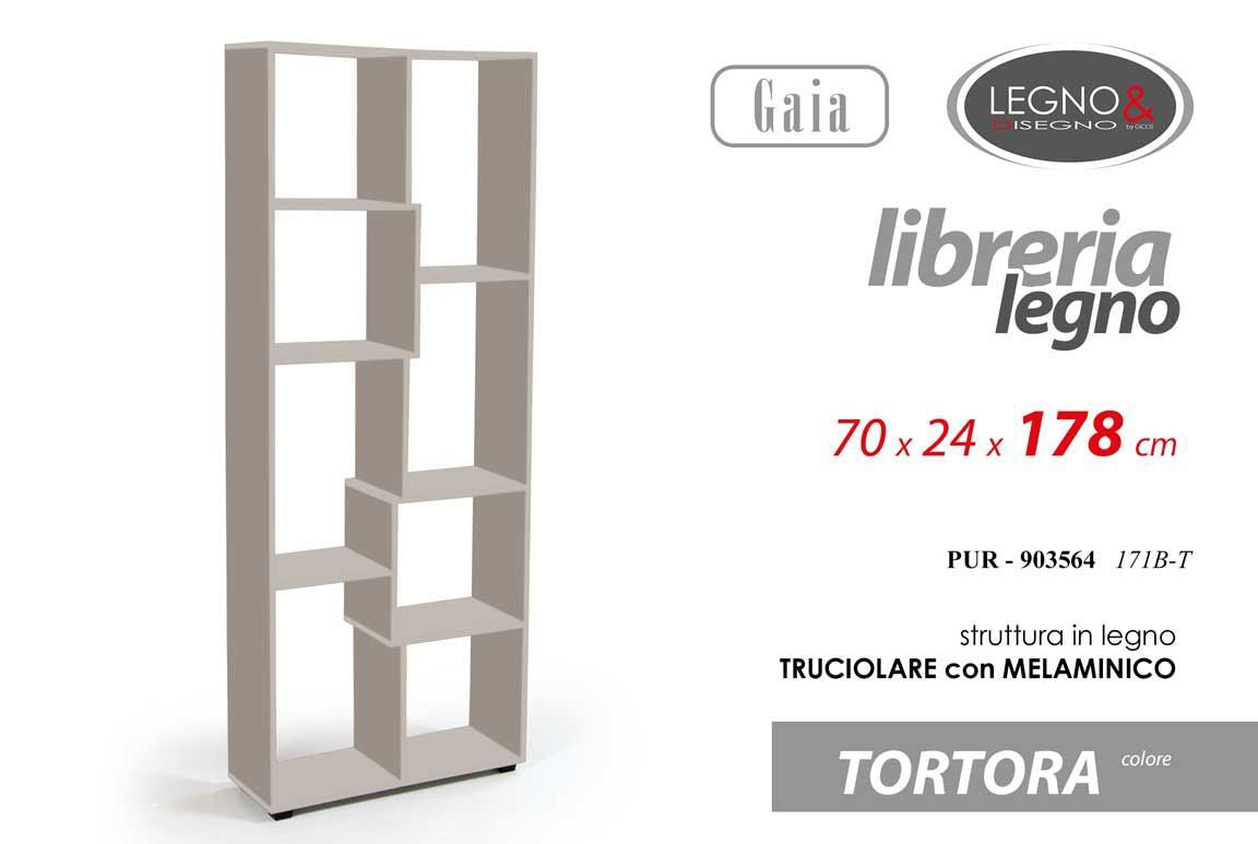 Libreria 171B-T, tortora