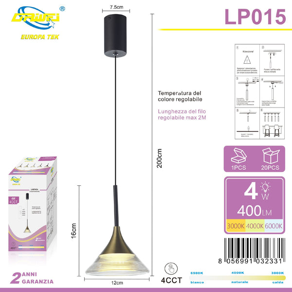 Lampada a sospensione