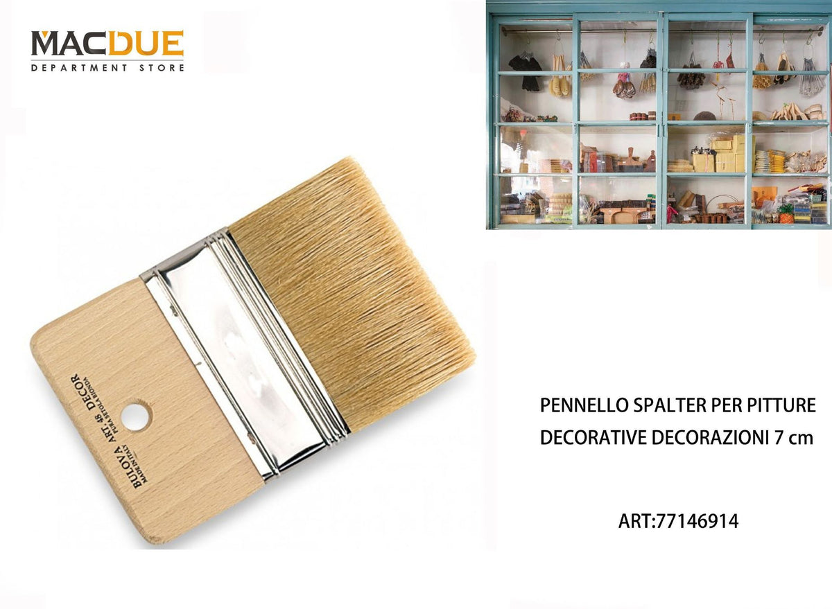 SPALTER DECORATIVO MANICO IN LEGNO - 77146914