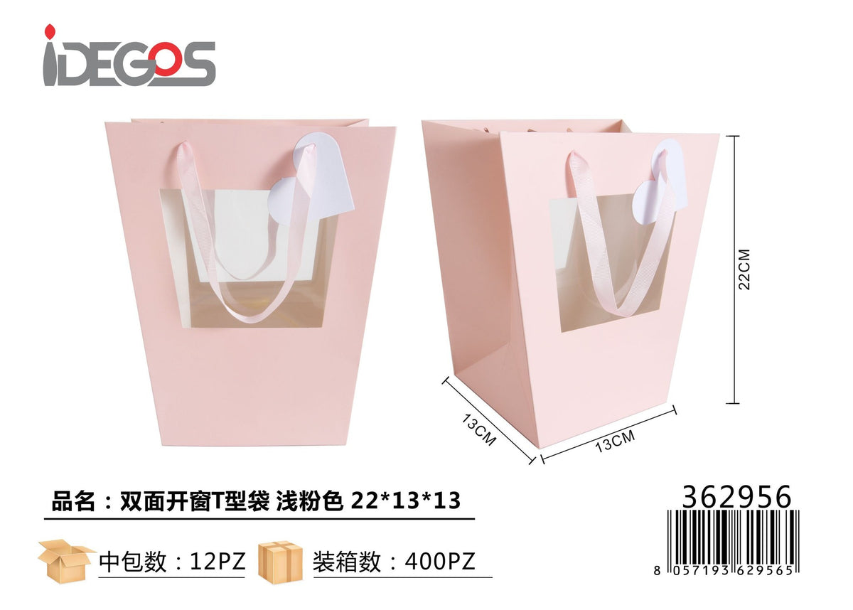 Shopper regalo con finestre
