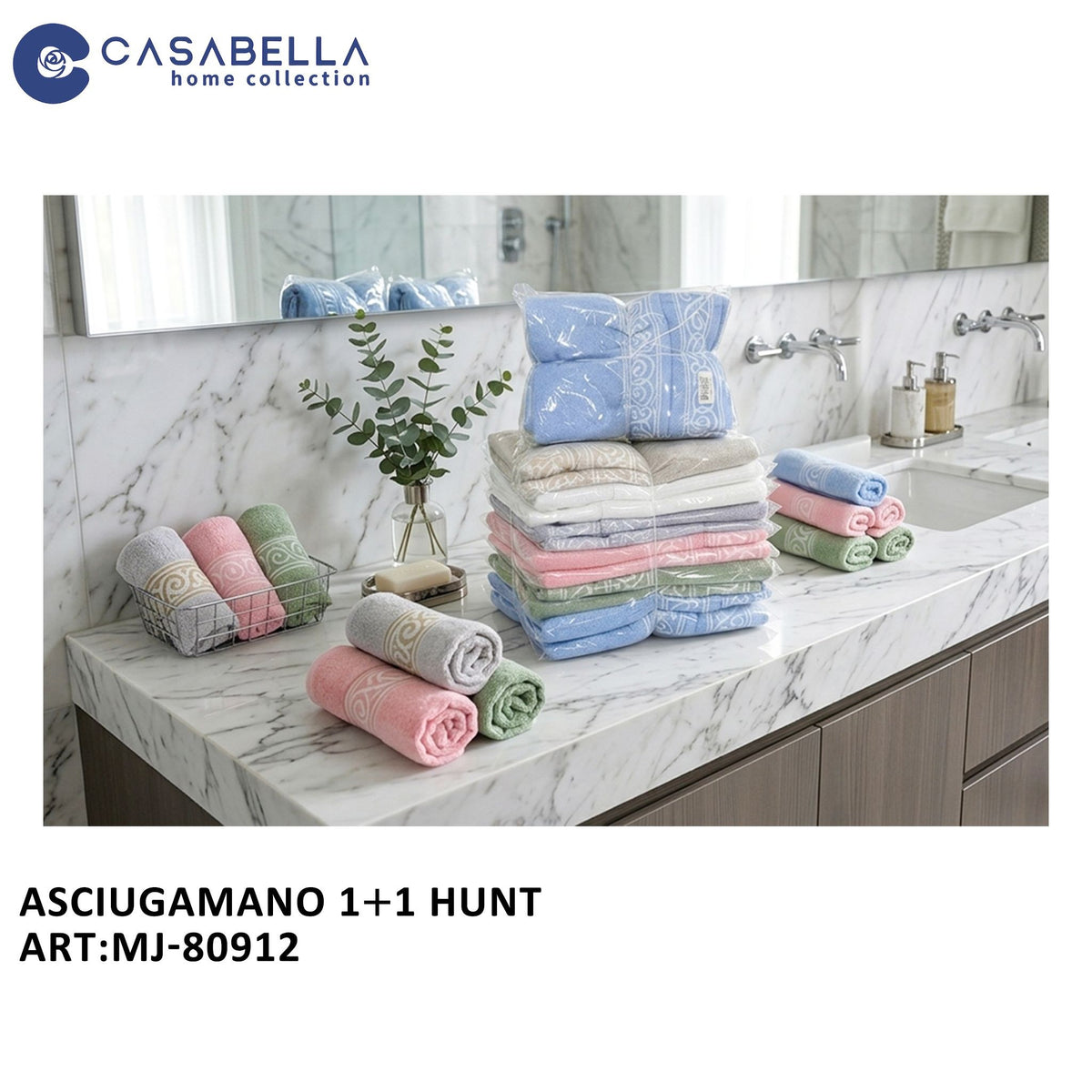 Asciugamano 1+1 Hunt