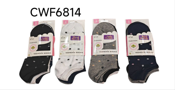 Fantasmini donna CWF6814 - confezione da 12 paia