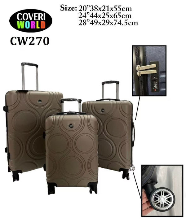 Valigia rigida – SET COVERI 3 PZ CW270