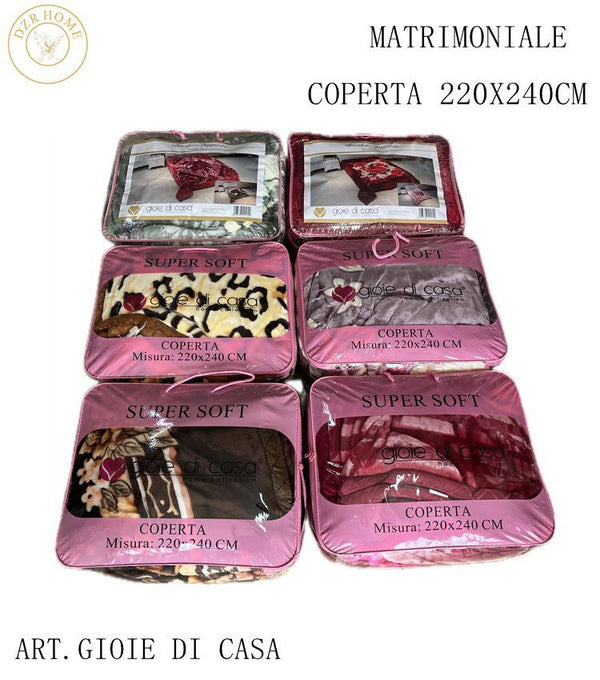 COPERTA GIOIE DI CASA 2POSTI