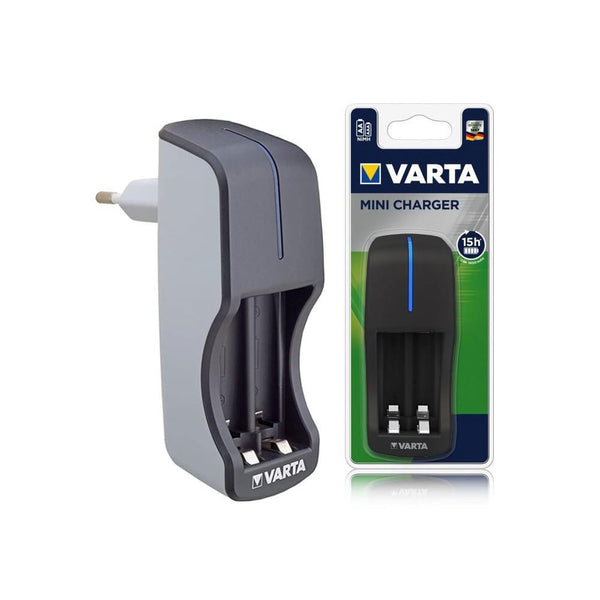 Pila alcalina – MINI CARICABATTERIA VARTA