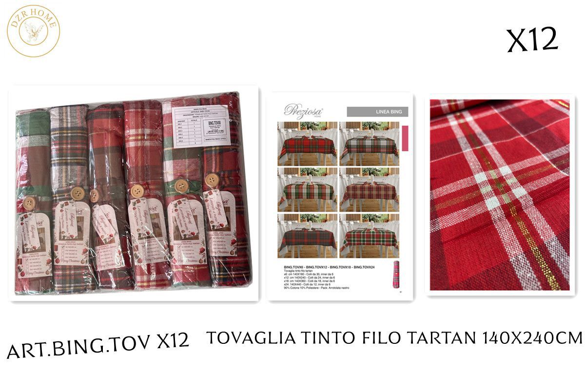 TOVAGLIA NATALE ART.BING.TOV