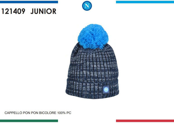 Cappello – CAPPELLO PON PON BICOLORE JUNIOR SSCNAPOLI 121409