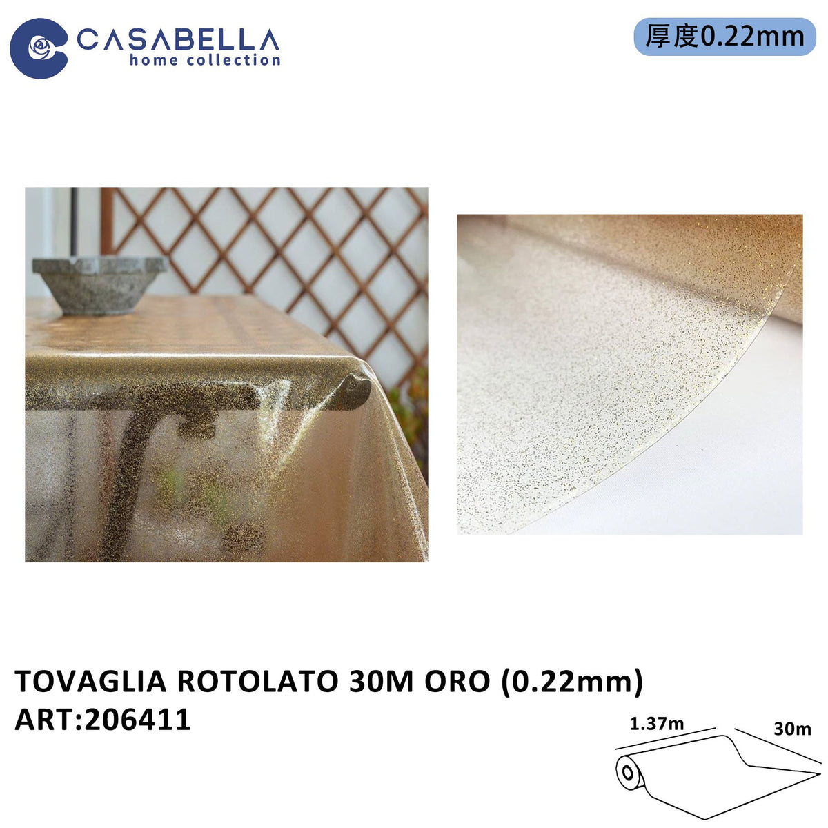 Tovaglia in Rotolo 30M