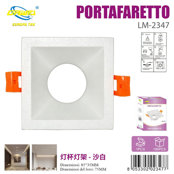 Ghiera per faretto