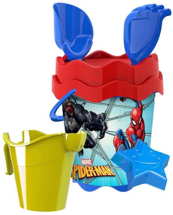 Spider-Man, secchiello mare da 17 cm con accessori
