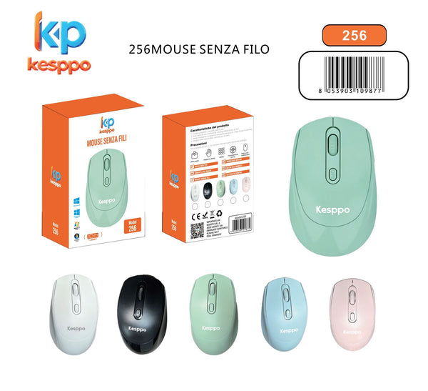 Mouse 256 senza filo