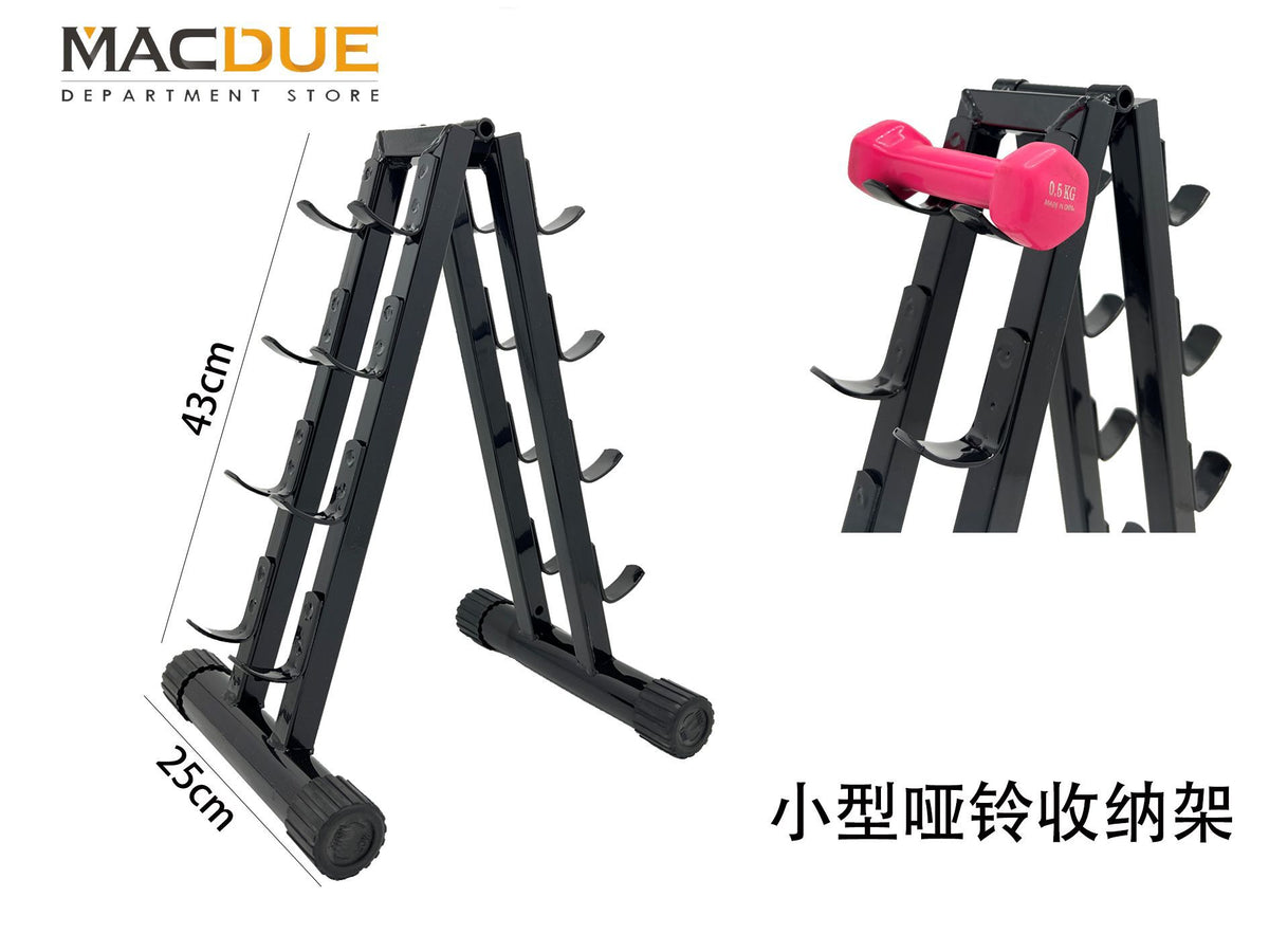 Scaffale porta manubri