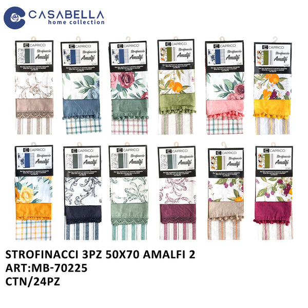 Strofinacci 3PZ 50X70 Amalfi 2