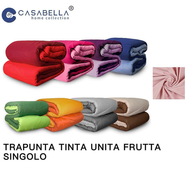 Trapunta 1P Tinta Unita Frutta